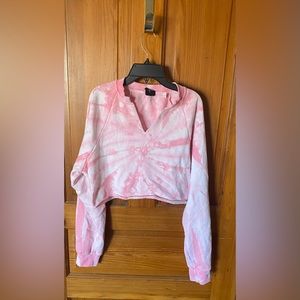 Pink Tie Dye Pacsun Crewneck